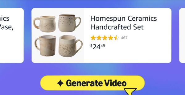 A First Look at Amazon’s New AI Video Generator for Advertisers