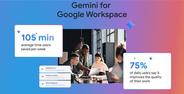 Gemini will be Included Standard Across Google Workspace Plans