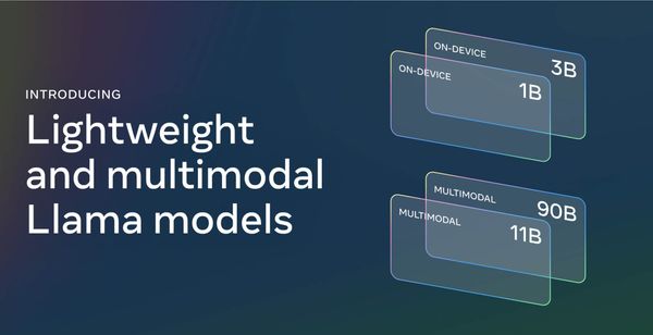 Meta Releases Llama 3.2: Lightweight and Multimodal Models