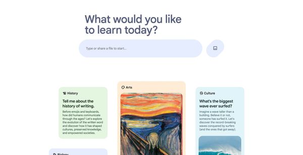 Google Launches Learn About, An Interactive AI-Powered Learning Experience