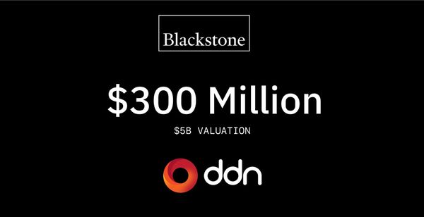 Blackstone Invests $300M in AI Data Leader DDN