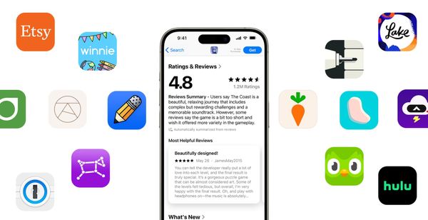 Apple is Bringing AI-Generated App Review Summaries to iOS 18.4