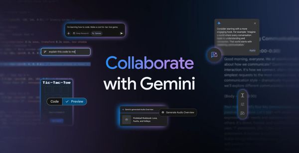 Gemini App Gets a Major Upgrade: Canvas Mode, Audio Overviews, and More