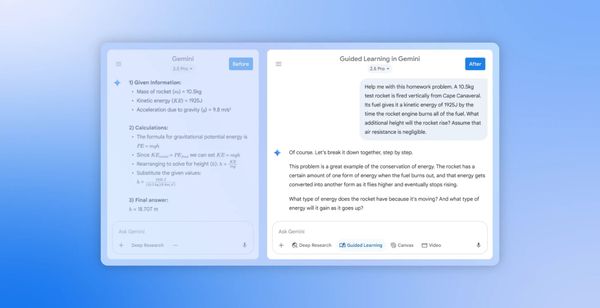 Google Launches Guided Learning for Gemini, Joining the AI Tutor Arms Race