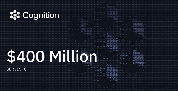 Cognition AI Raises $400 Million at a $10.2 Billion Valuation