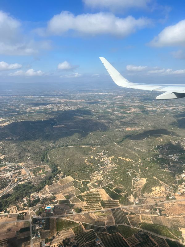 Landing in Valencia