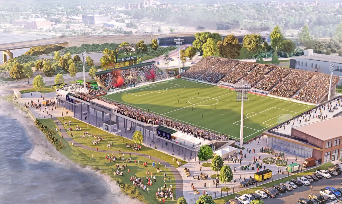 Portland Hearts of Pine Announce Plans for New Soccer Stadium at Cassidy Point