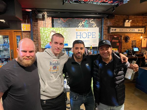 New York International FC and Rivercrest Bar Raise Over $10,000 for Childhood Cancer Research