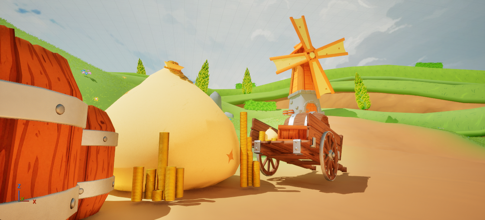 Stylized Valley environment