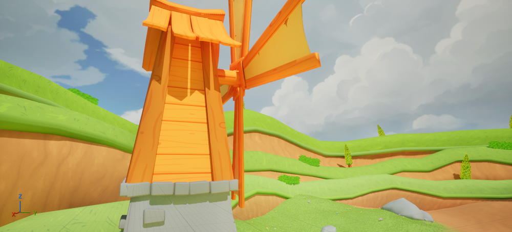 Stylized Valley environment