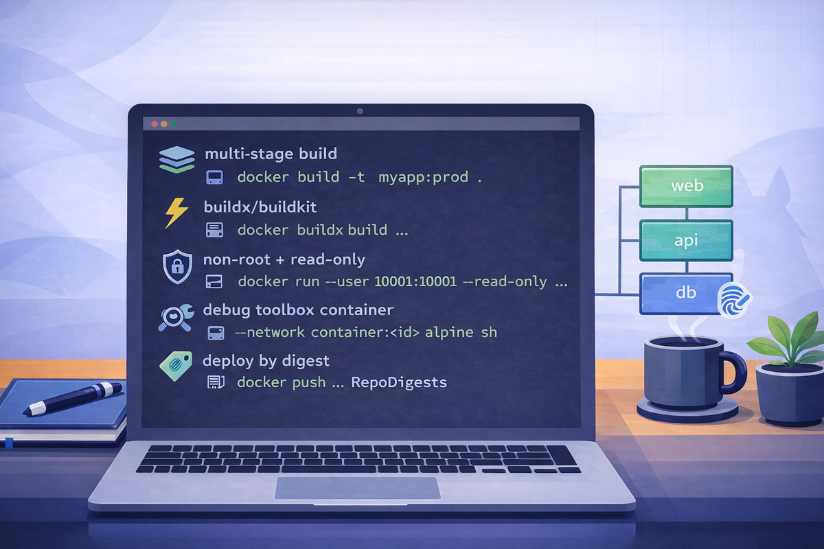 Docker Cheat Sheet Series (5/5): Advanced / Production Patterns