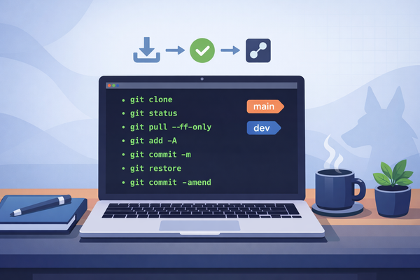 Git Cheat Sheet Series (1/5): Daily Basics