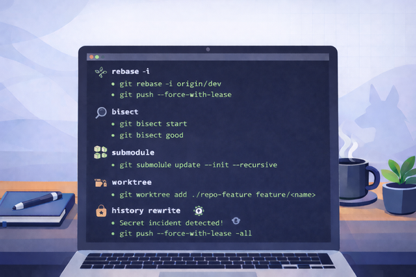 Git Cheat Sheet Series (5/5): Advanced Workflows