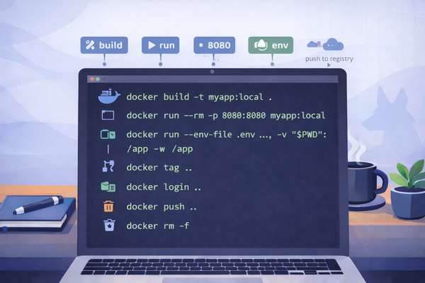 Docker Cheat Sheet Series (2/5): Building + Running Your App