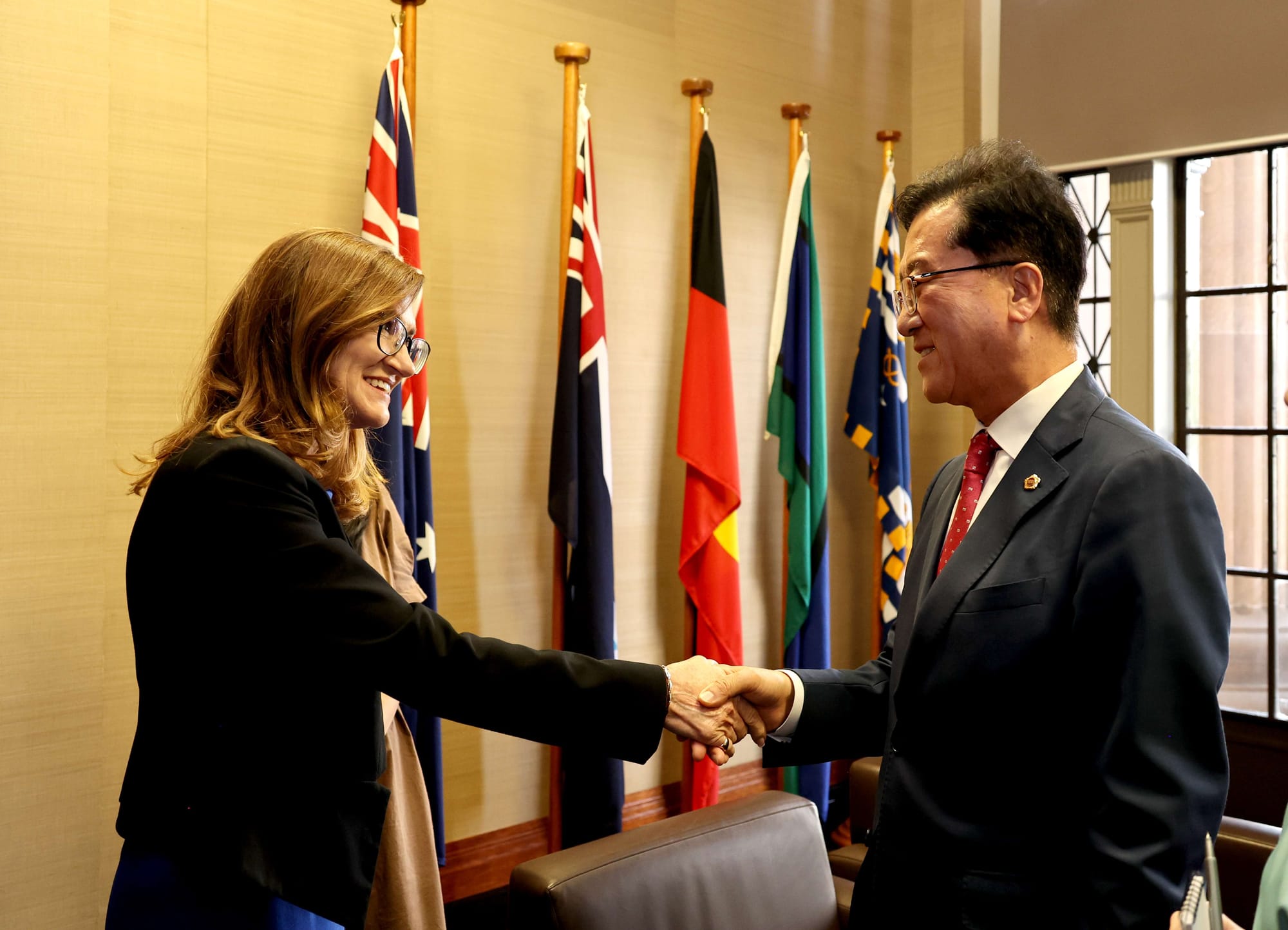 대전시의회 조원휘 의장, 브리즈번시의회와 협력 맞손