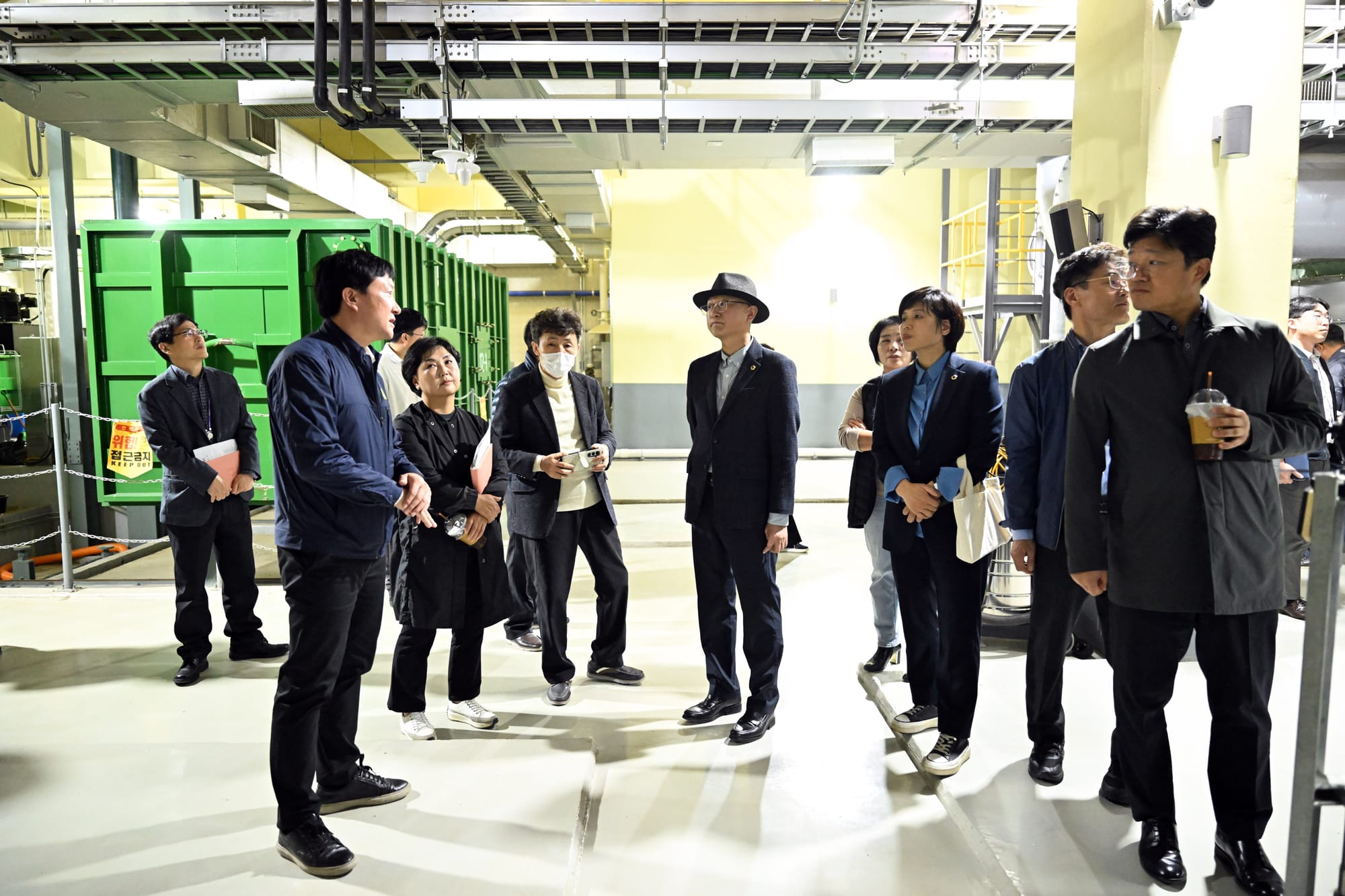 세종시의회 크린넷 특위, 세종 관내 집하장 현장방문