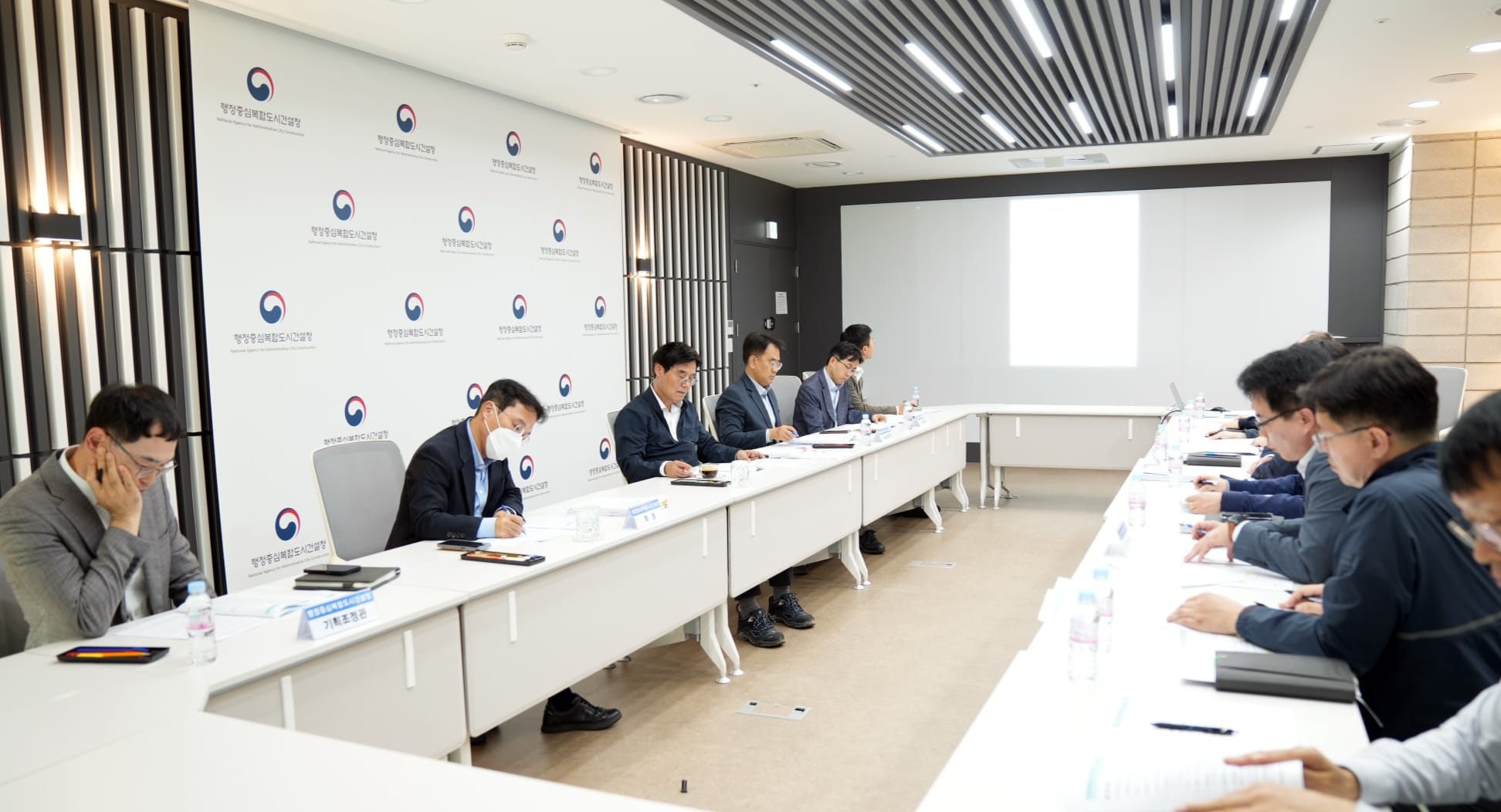 김형렬 행복청장, 중대재해처벌법 의무이행사항 올해 3번째 점검