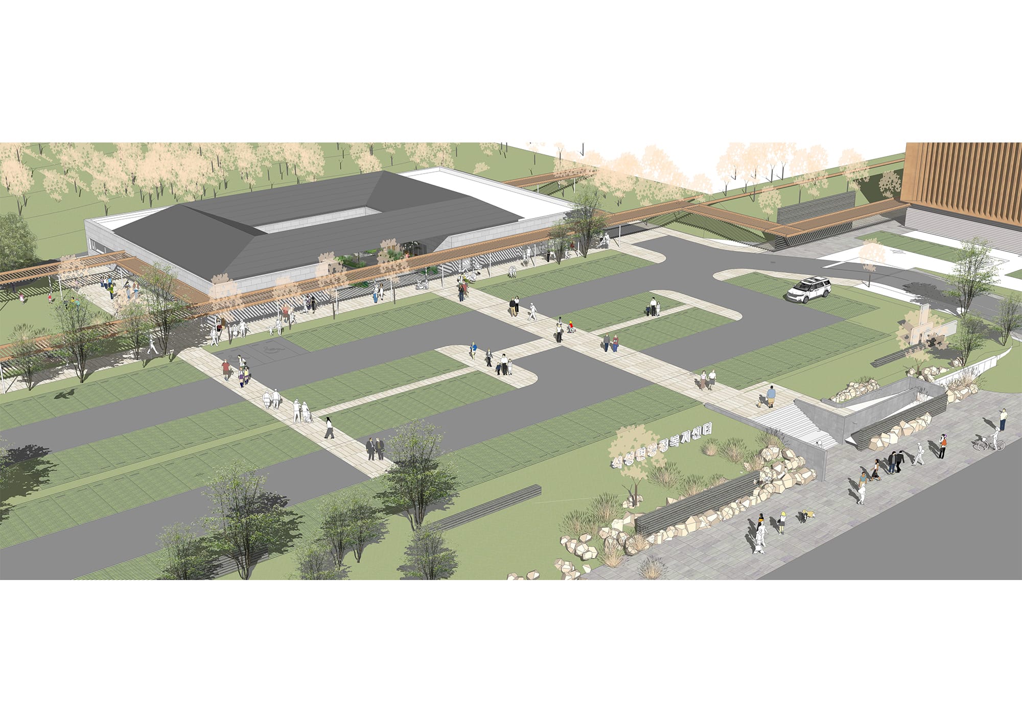 부여군, 새로운 행정복지센터 건립으로 주민 편의 증진