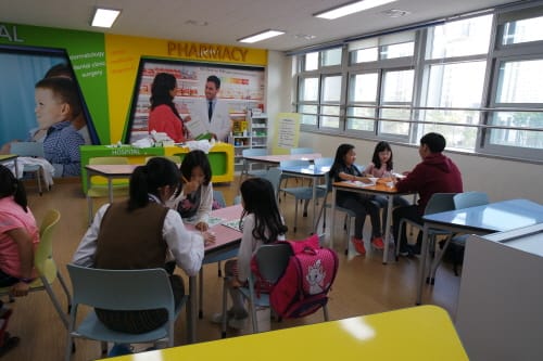 늘봄초, 매주 수요일에는 영어교실에서 만나요