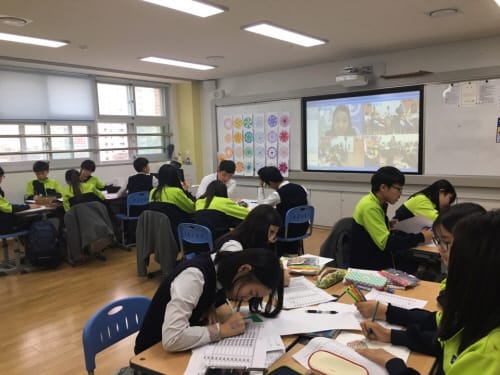 세종시교육청, 중학교 대상 원격영상 진로멘토링 활성화