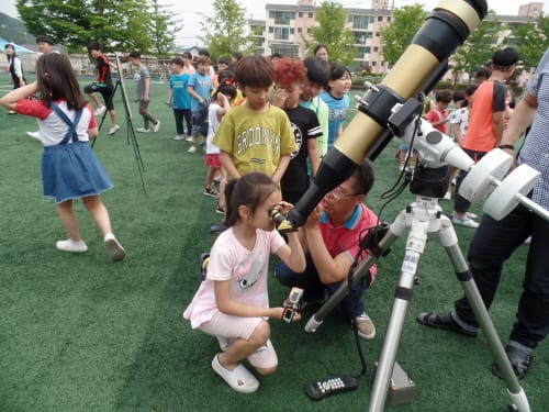 전동초등학교, 찾아가는 천문교육 실시