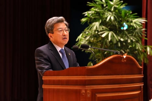 13일, 제9대 이원재 행복청장 취임식