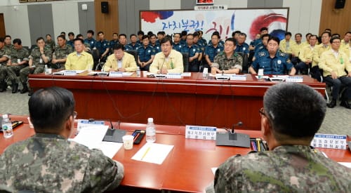 민·관·군·경 통합방위태세 높였다