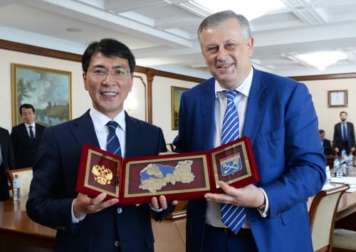 “한·러 공동 번영 함께 이끌자”