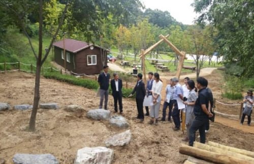 행복도시, 원수산 파랑새 유아숲체험원 시범운영 시작