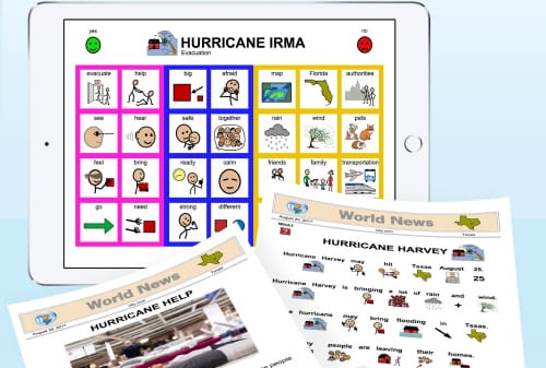 Materials Help Individuals with Intellectual Disabilities Understand Hurricanes Harvey and Irma