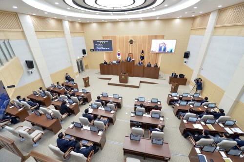 세종시의회, 제45회 임시회 개회
