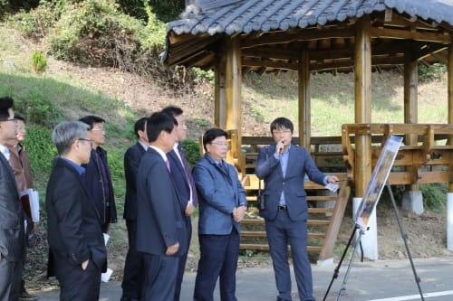권 시장, 4차 산업혁명기반 조성 공사현장 방문