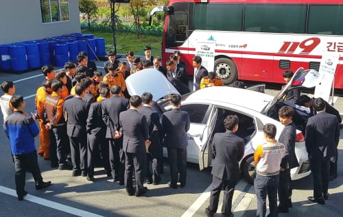 전기자동차 사고 대응 안전관리 교육