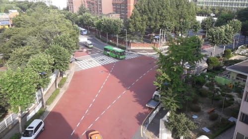 월평동 갑천중삼거리 회전교차로 도입
