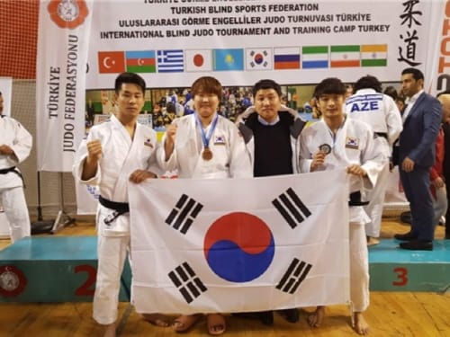 세종시장애인체육회 장애인유도 실업팀 터키에서 저력 과시