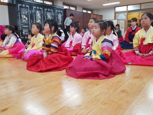 가족이 함께하는 체험중심 설맞이 예절교실 운영