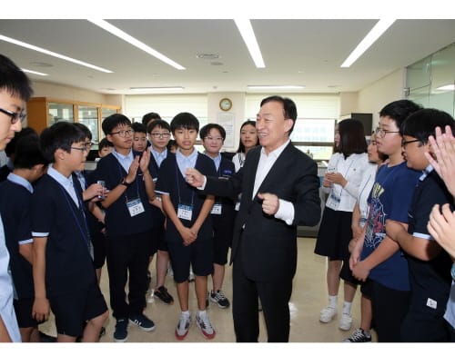대전교육청, 중학생 대상 교육청공무원 체험 제공