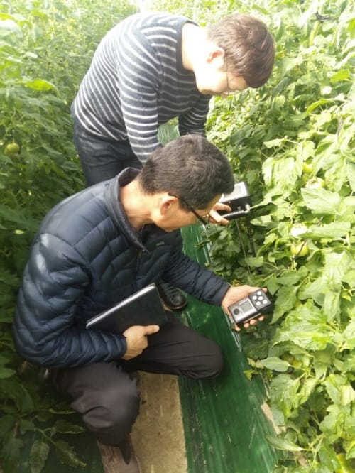부여군, 최신 가스진단장비로 농업현장 문제 해결