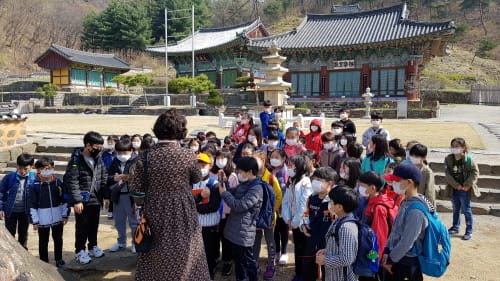 참샘초교, 사회과 문화유산 답사 체험학습 실시