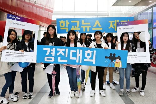2018 학교뉴스제작경진대회 스타트
