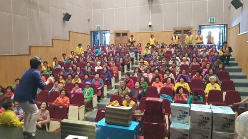 대한적십자봉사회 부여지구협의회, 세계적십자의 날 기념 경로잔치 개최