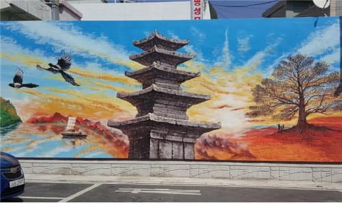 부여군, 벽화로 부여를 러블리하게