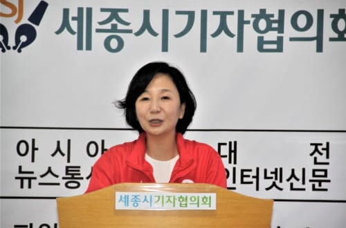 송아영 세종시장 예비 후보에게 듣는다