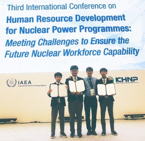 새롬중학교, Third International Student Competition(국제학생경진대회) 우수팀 선정