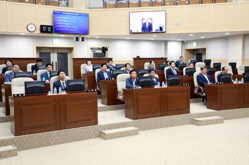 제3대 세종시의회 전반기 원 구성 마쳐