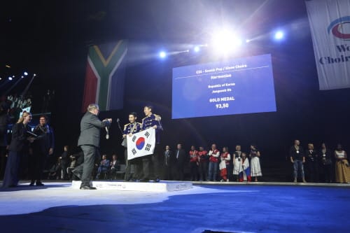제10회 세계합창올림픽 금메달 2관왕 2연패 달성… 한국대표 쇼콰이어그룹 ‘하모나이즈’