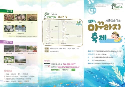 세종시, 청솔마을 미꾸라지 축제