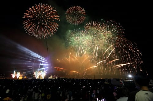 ‘한류원조 백제의 춤과 노래’ 담긴 백제한화불꽃축제
