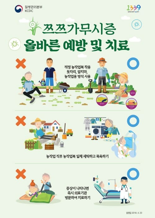 부여군, “야외활동시 가을철 열성질환 주의 하세요”