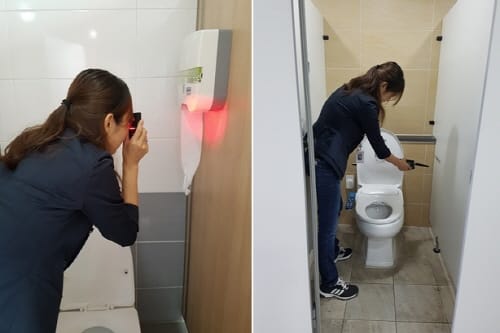 공중화장실 불법촬영 카메라 발본색원 나선다